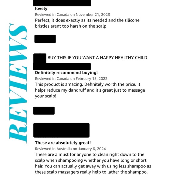 HEETA HAIR SCALP MASSAGER SHAMPOO BRUSH - 2 PACK! - Picture 14 of 16